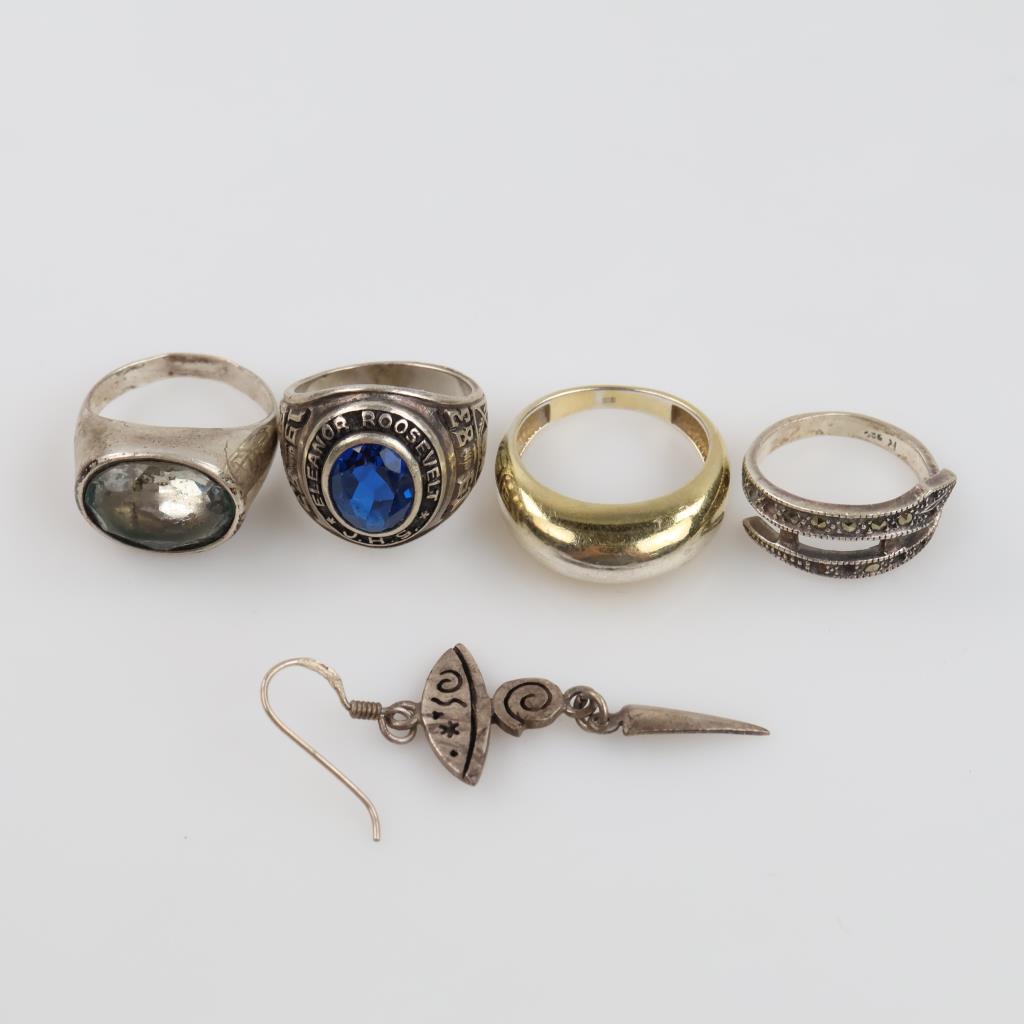 Sterling Silver Jewelry, 5 Pieces