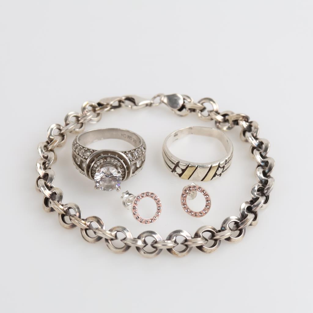 Sterling Silver Jewelry, 5 Pieces