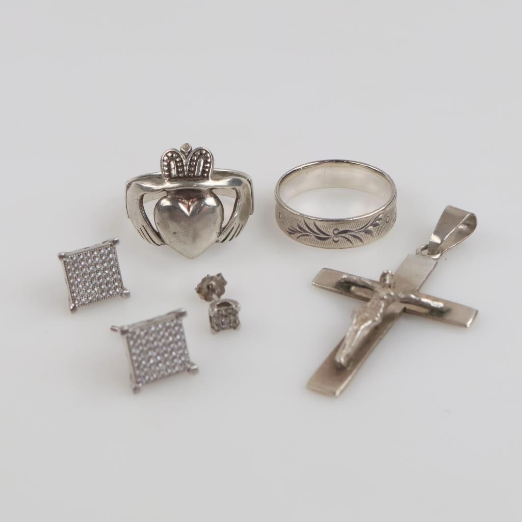 Sterling Silver Jewelry, 6 Pieces