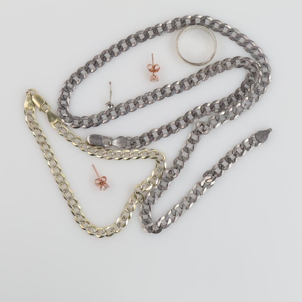 Sterling Silver Jewelry, 6 Pieces