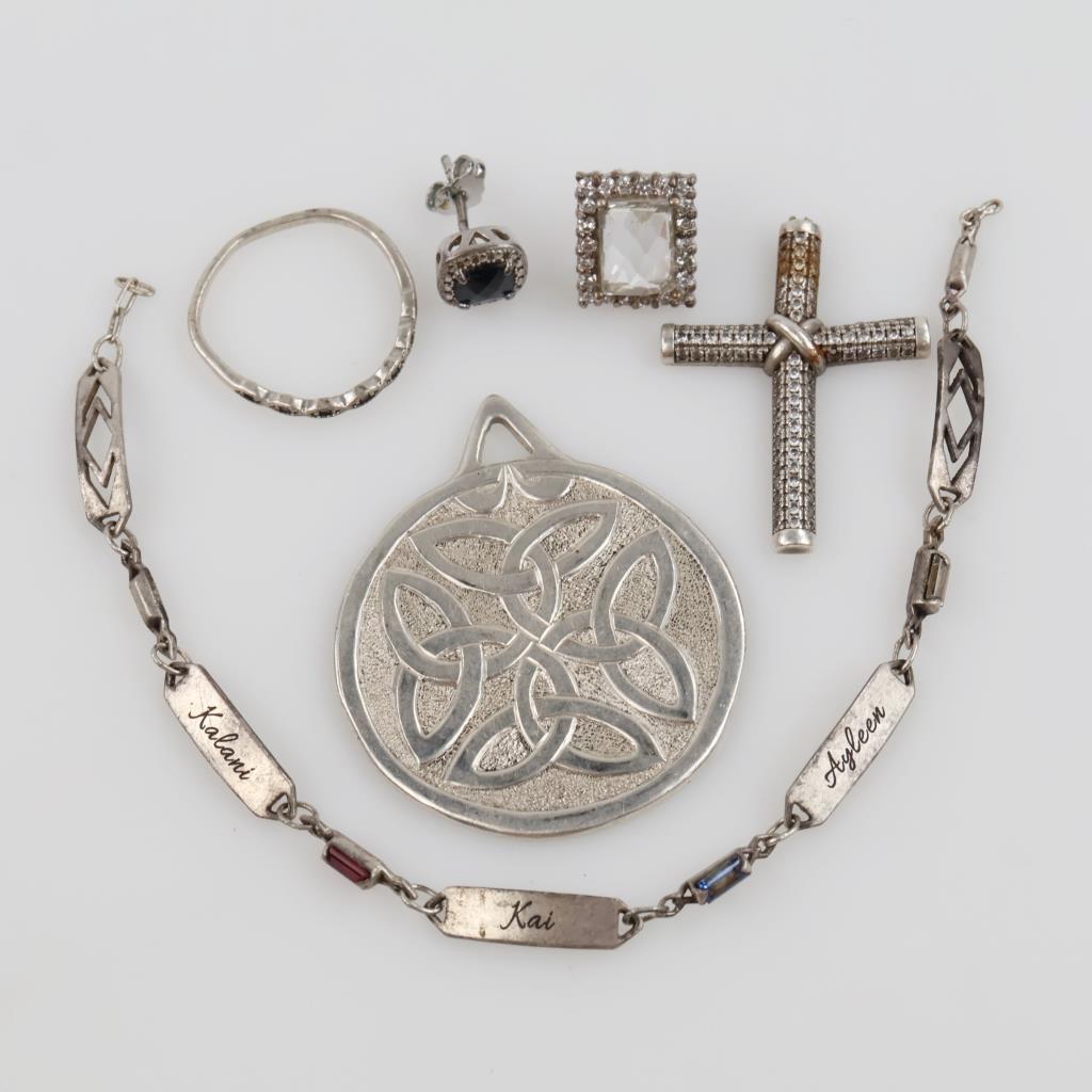Sterling Silver Jewelry, 6 Pieces