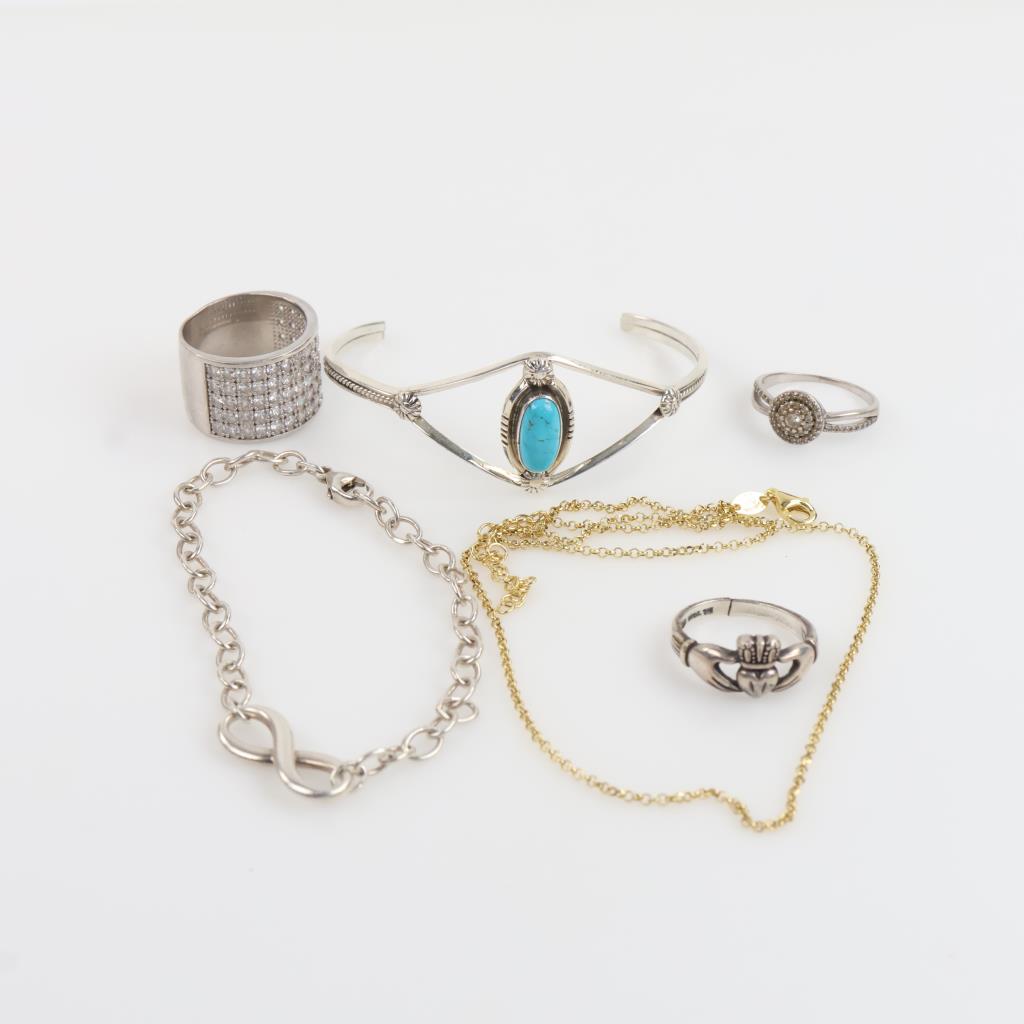 Sterling Silver Jewelry, 6 Pieces