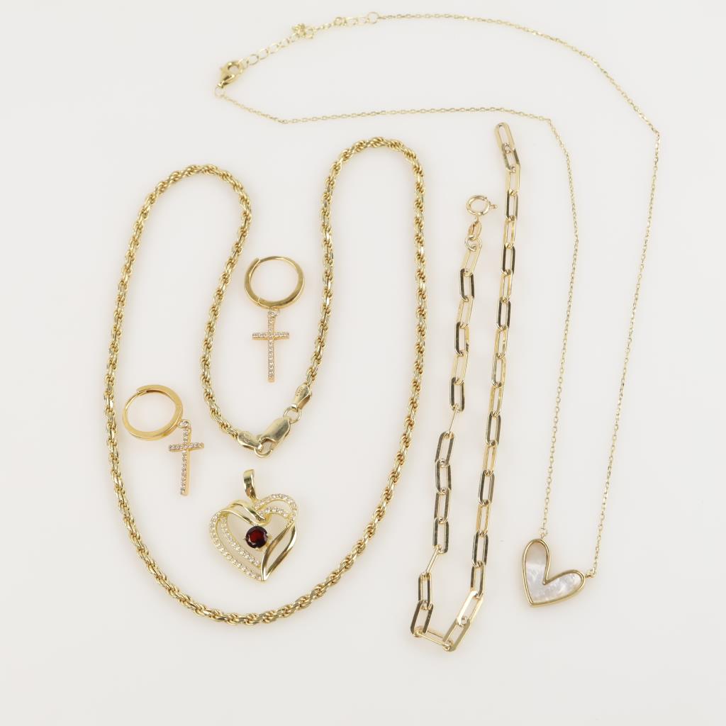 Sterling Silver Jewelry, 6 Pieces