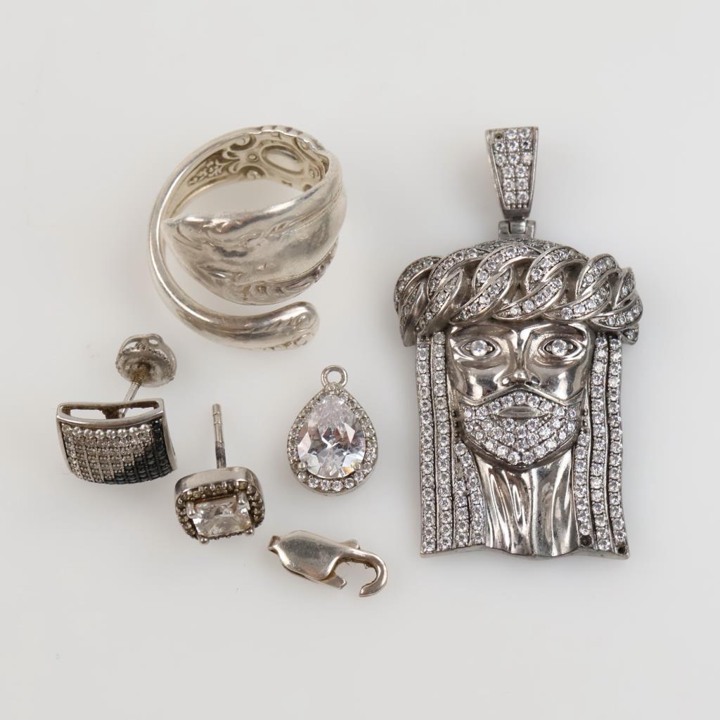 Sterling Silver Jewelry, 6 Pieces