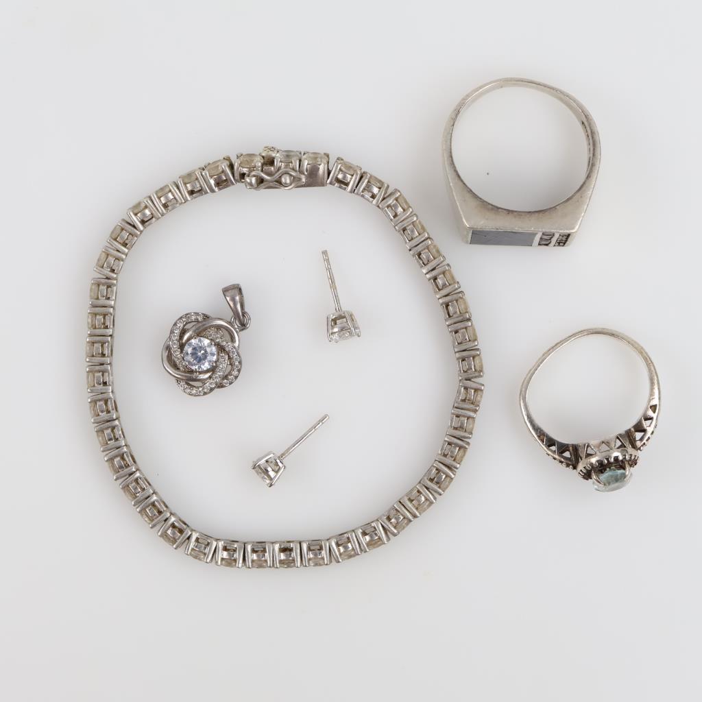 Sterling Silver Jewelry, 6 Pieces