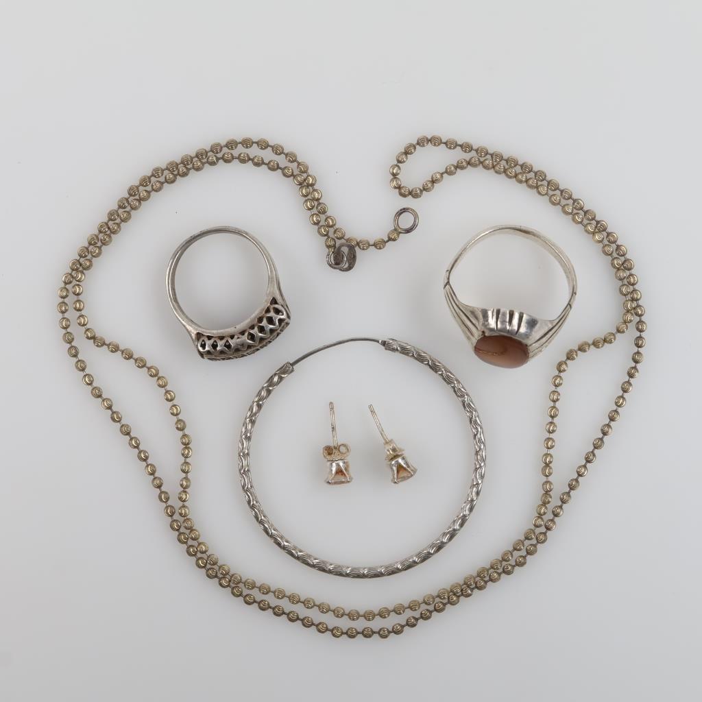 Sterling Silver Jewelry, 6 Pieces