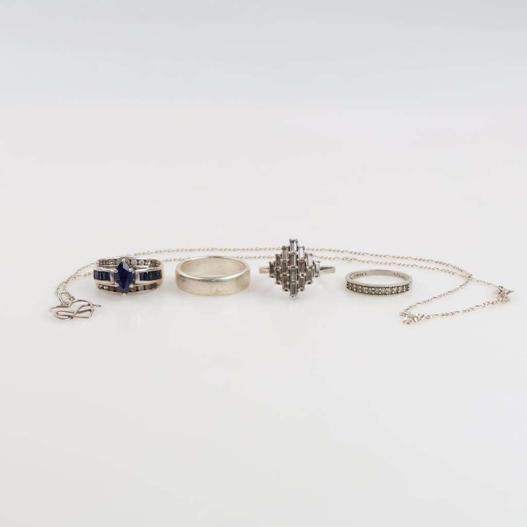 Sterling Silver Jewelry, 6 Pieces