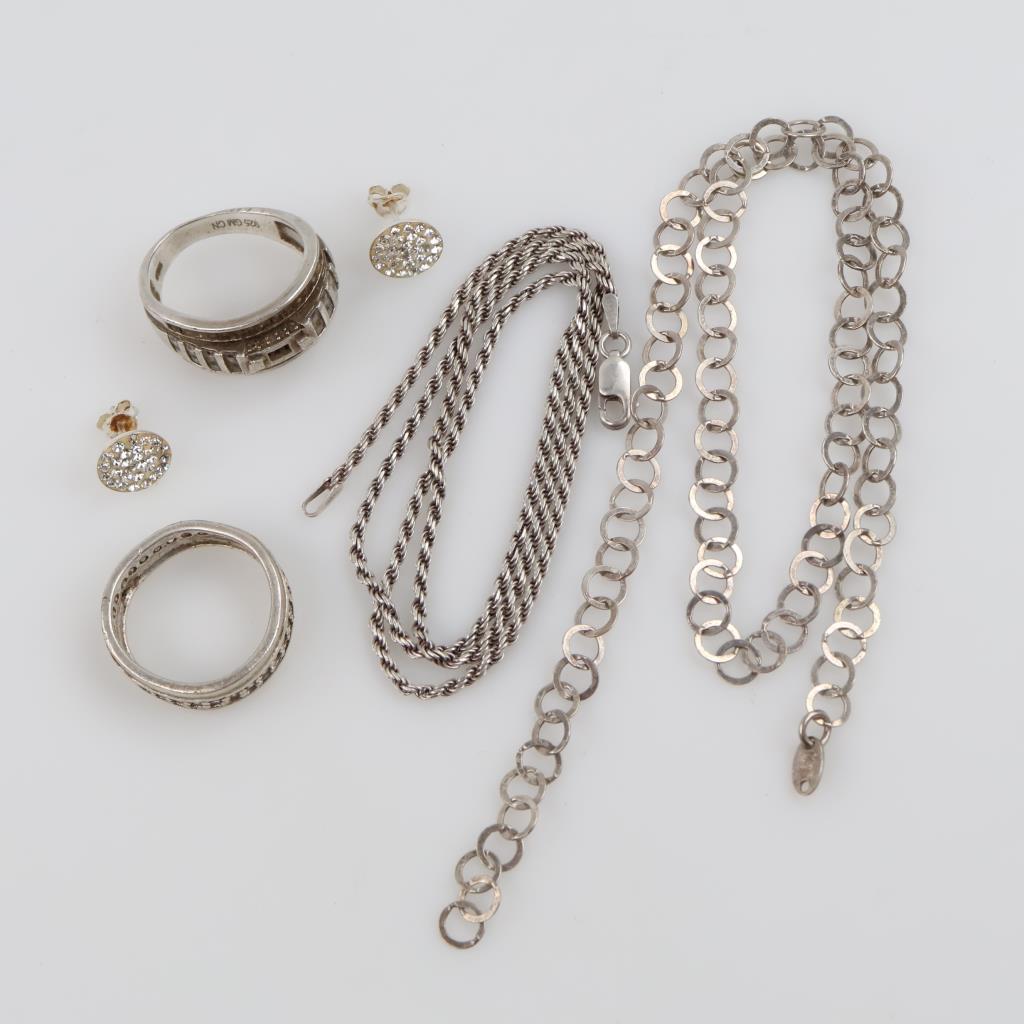 Sterling Silver Jewelry, 6 Pieces