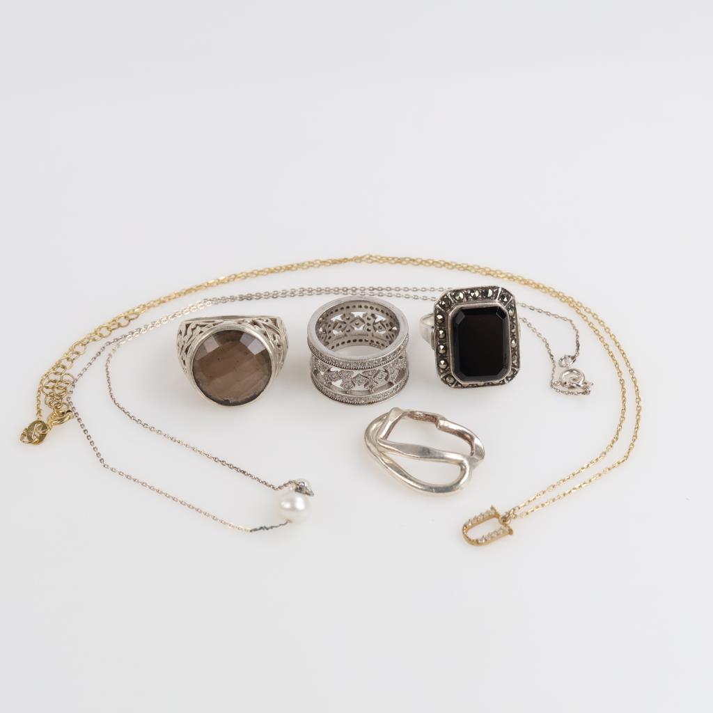 Sterling Silver Jewelry, 6 Pieces