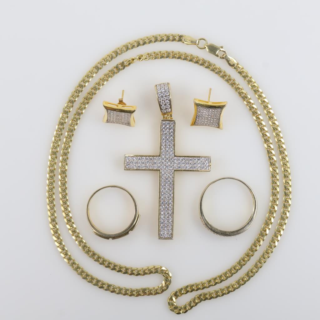 Sterling Silver Jewelry, 6 Pieces