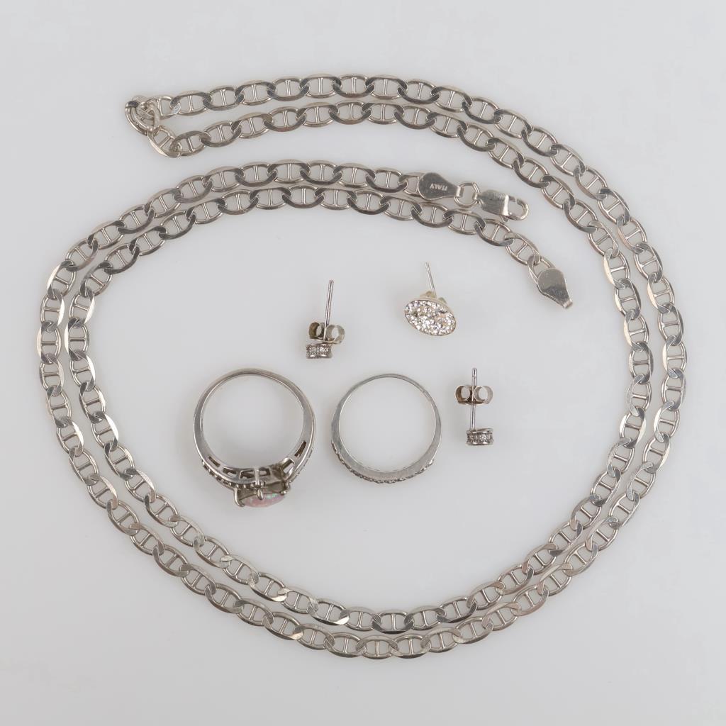 Sterling Silver Jewelry, 6 Pieces