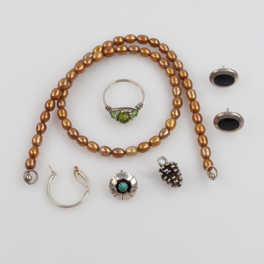 Sterling Silver Jewelry, 7 Pieces