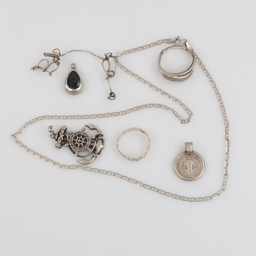 Sterling Silver Jewelry, 7 Pieces