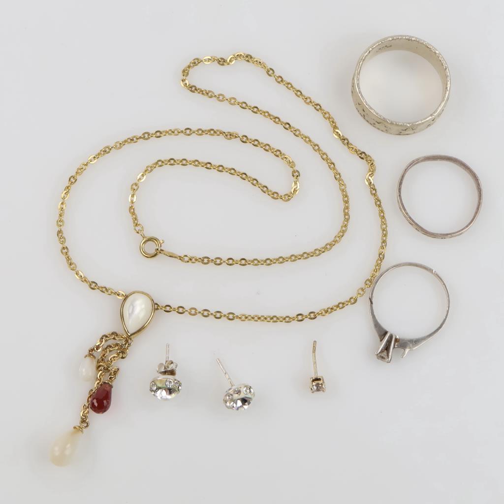 Sterling Silver Jewelry, 7 Pieces