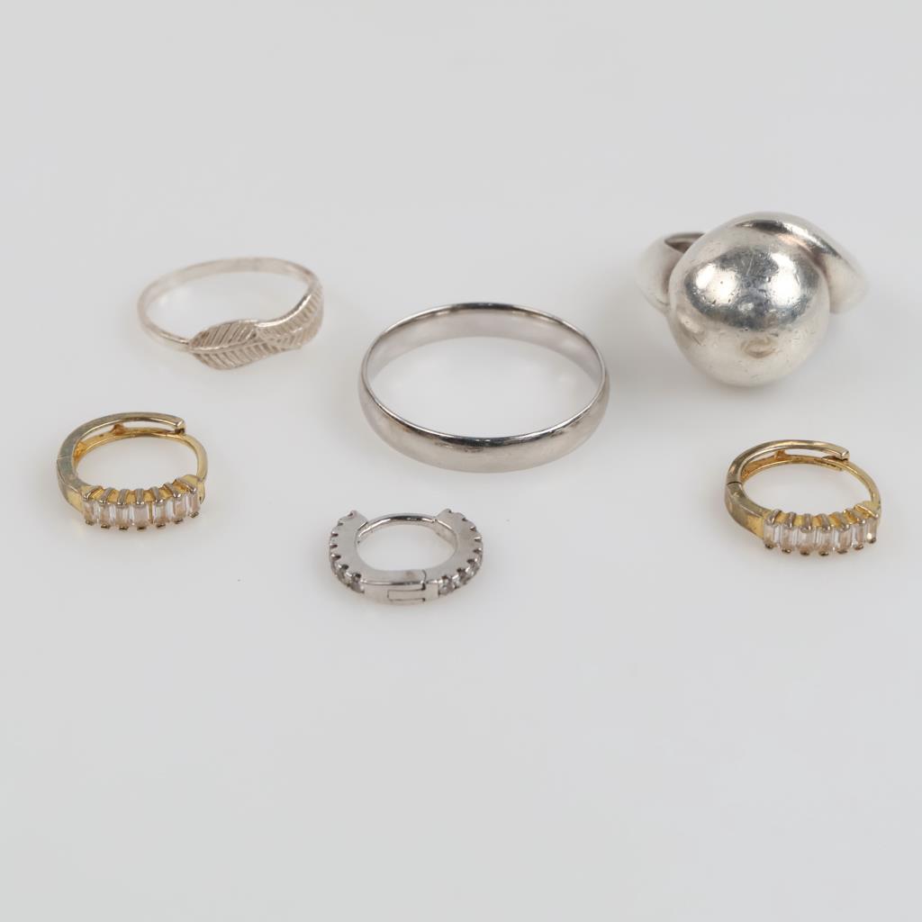 Sterling Silver Jewelry, 7 Pieces