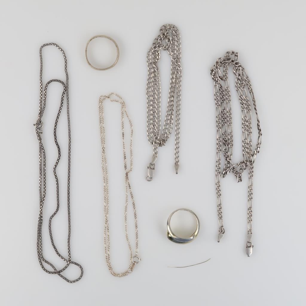 Sterling Silver Jewelry, 7 Pieces