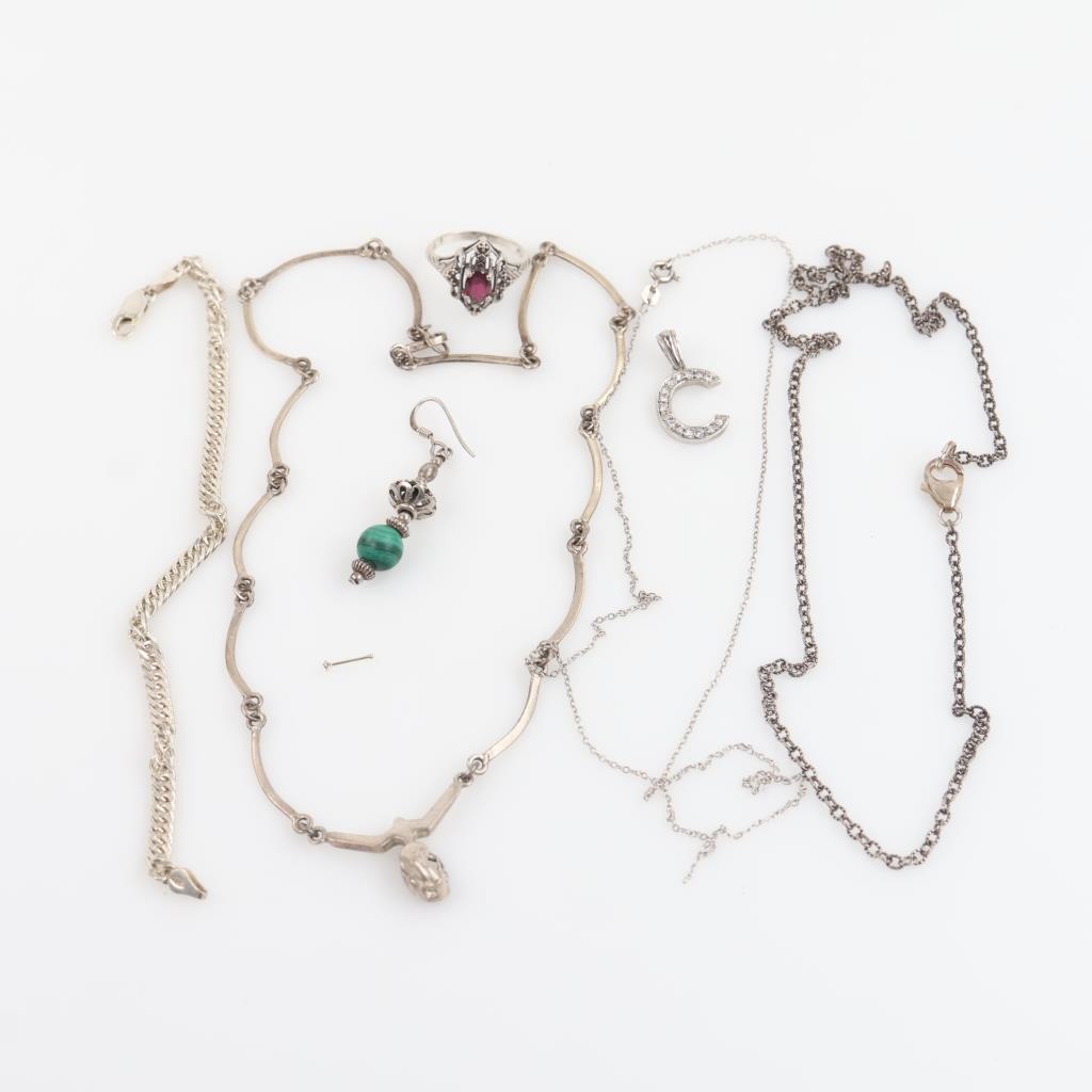 Sterling Silver Jewelry, 8 Pieces
