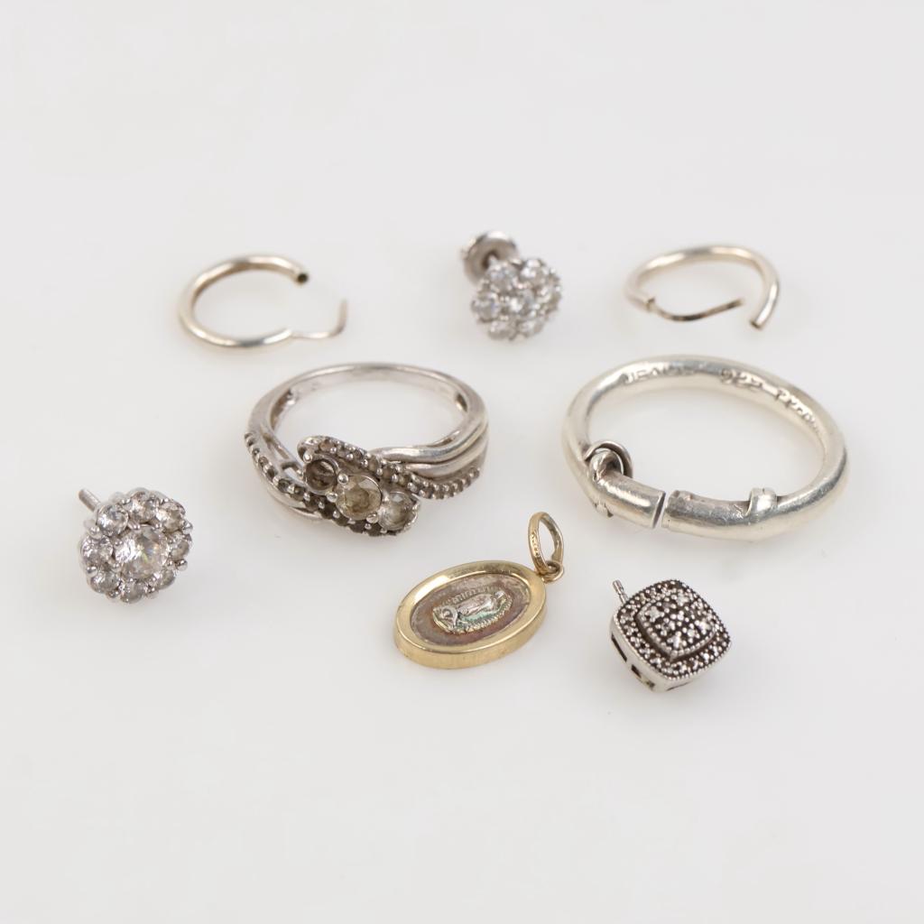 Sterling Silver Jewelry, 8 Pieces