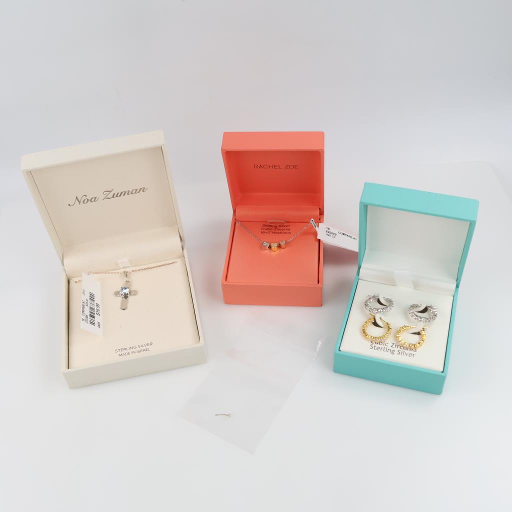 Sterling Silver Jewelry, 8 Pieces