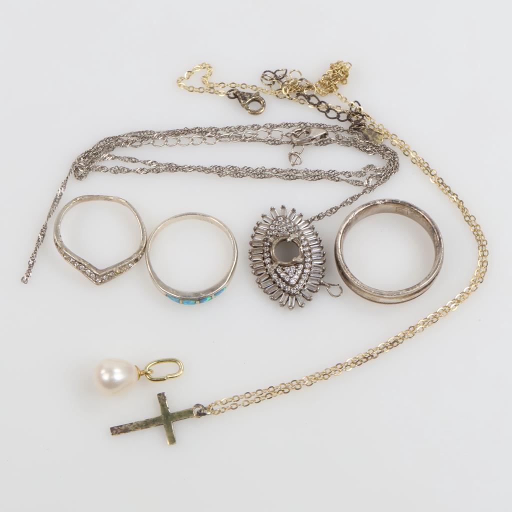 Sterling Silver Jewelry, 8 Pieces