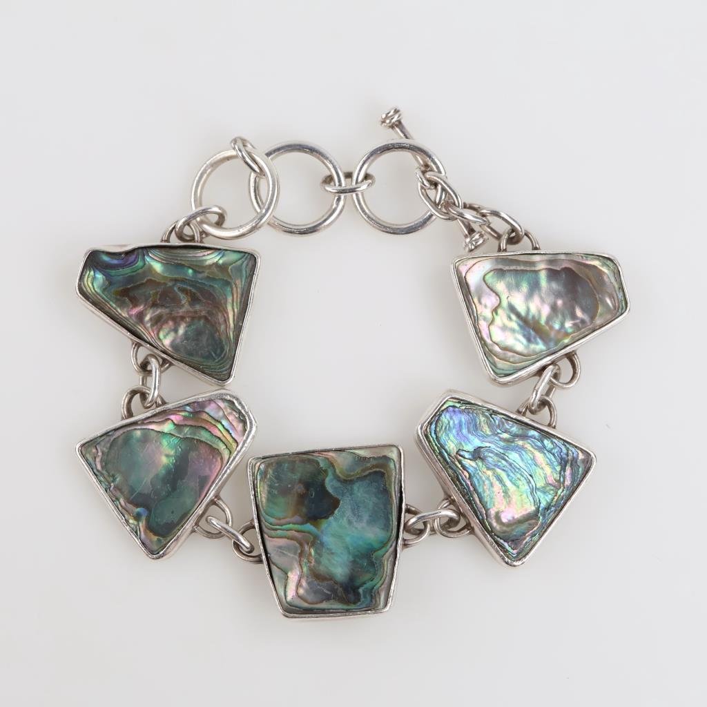 Sterling Silver MOP Bracelet