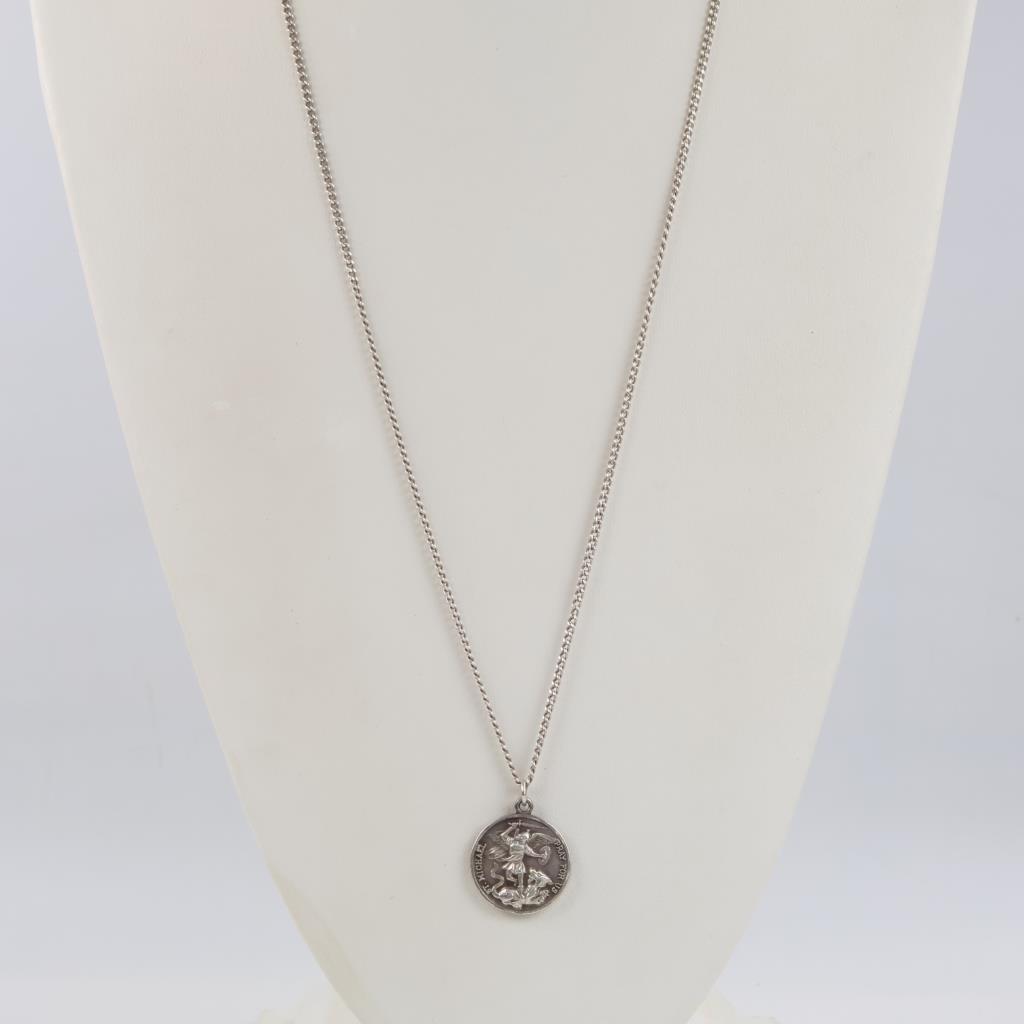 Sterling Silver Necklace And Pendant