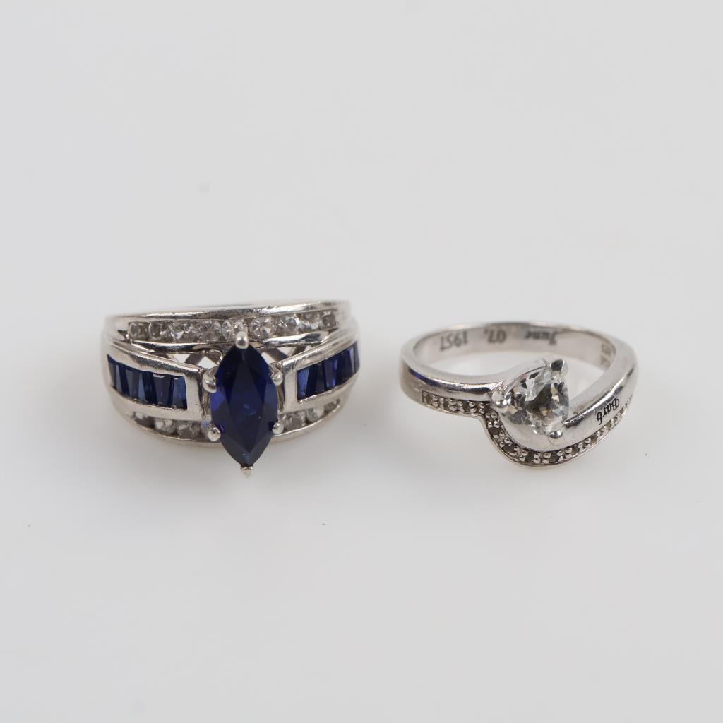 Sterling Silver Rings 2 Pieces Property Room Sterling silver rings 2 pieces property room