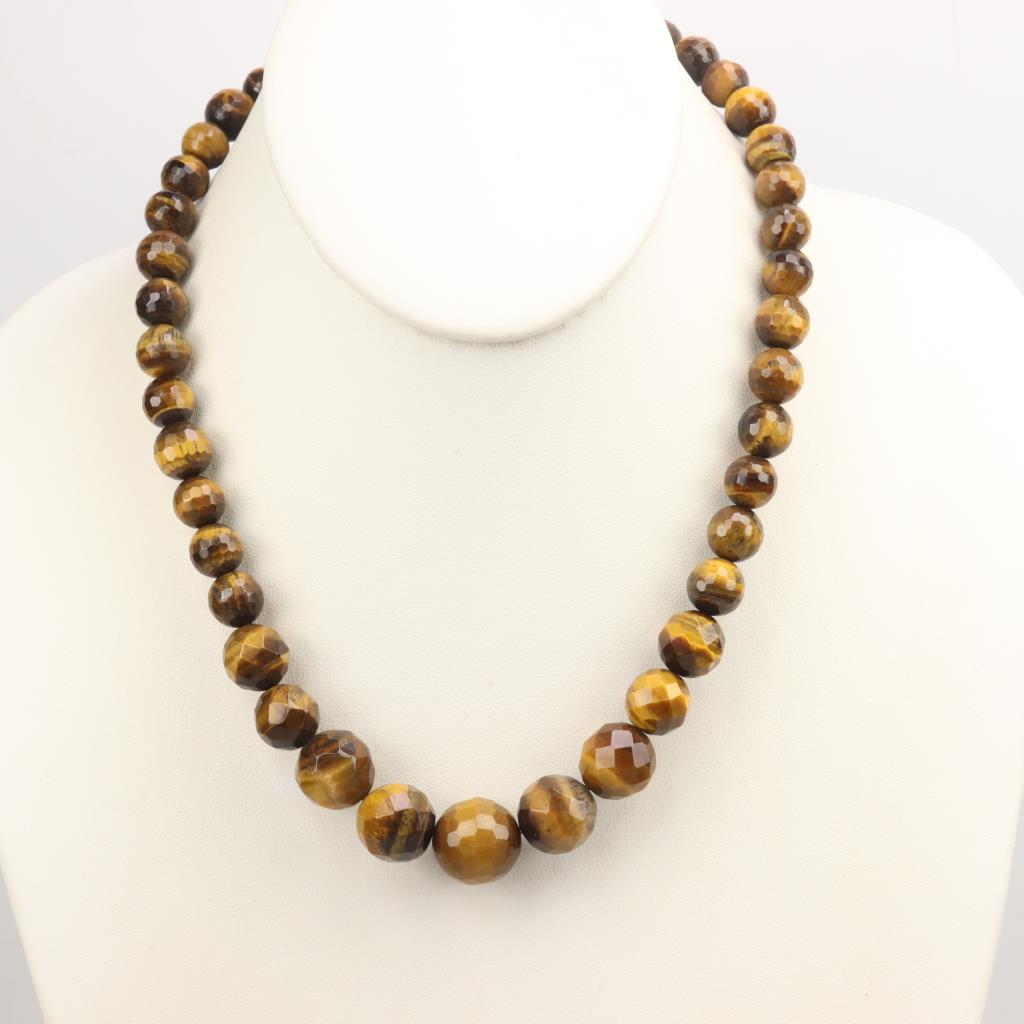 Sterling Beaded Necklace