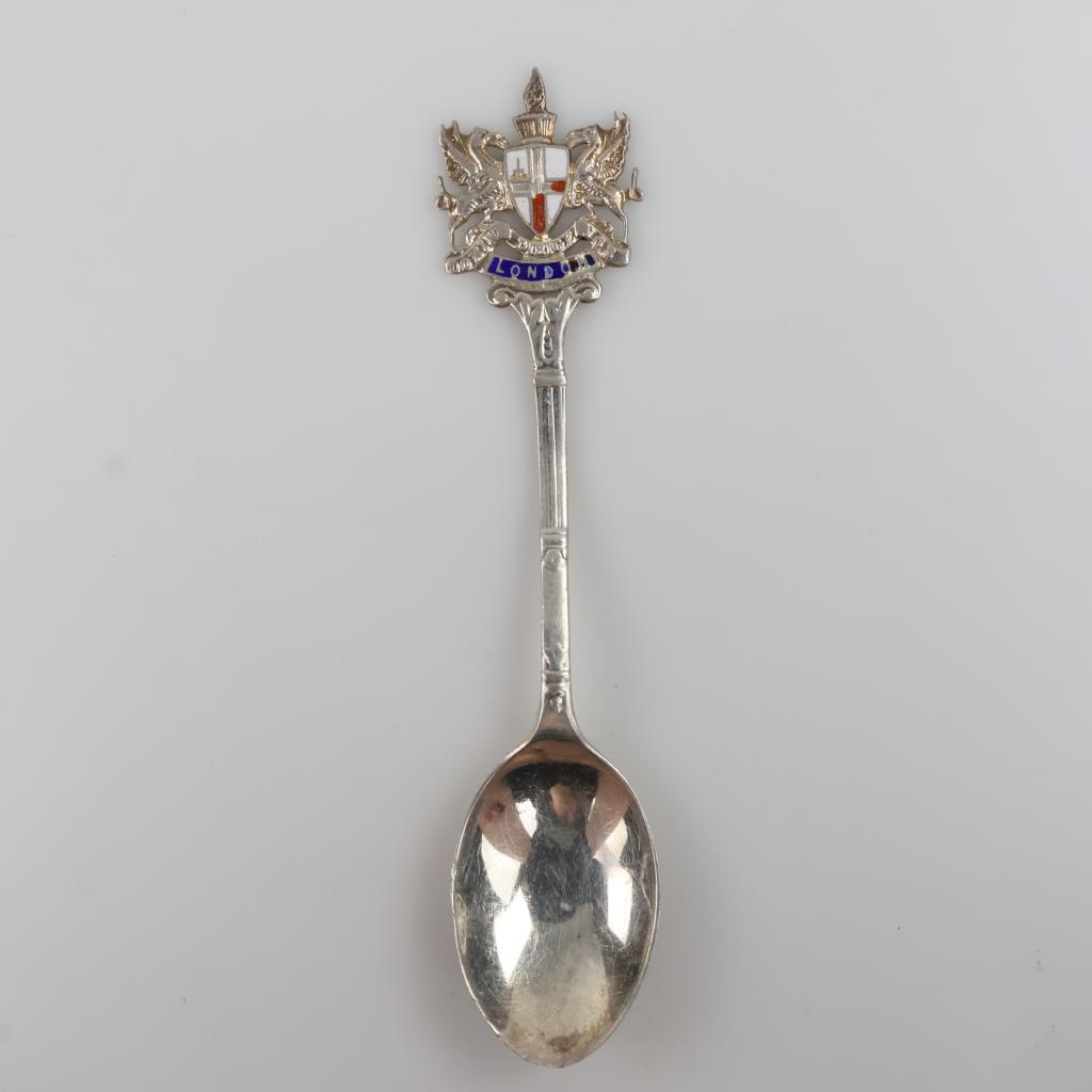 Sterling Silver Vintage "London" Souvenir Spoon