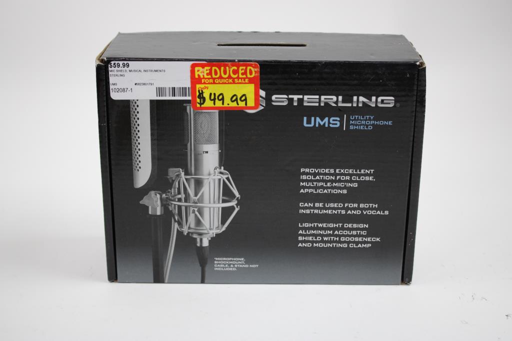 Sterling Utility Microphone Shield