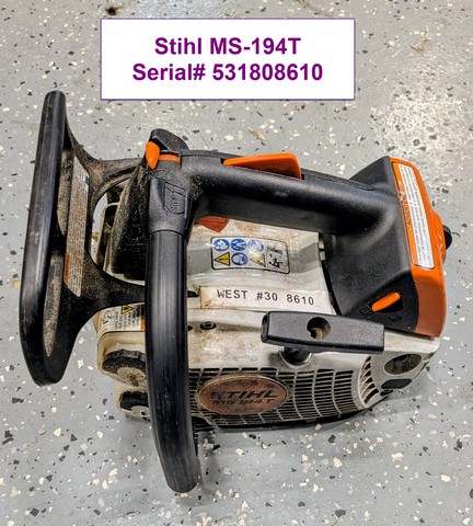 Stihl Chainsaw MS-194T VC# 30 (Orlando, FL 32811)