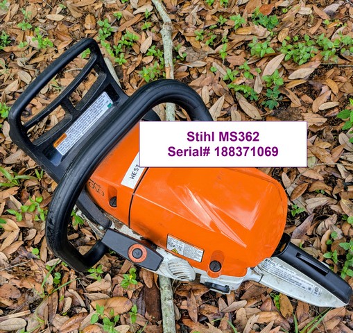 Stihl Chainsaw MS-362 VC# 31 (Orlando, FL 32811)