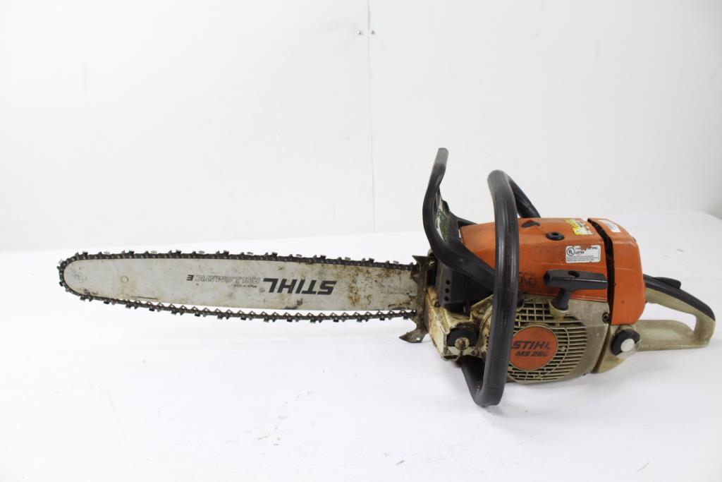 Stihl Ms260 Chain Saw Property Room Image 1 Of 3 Stihl Ms260 Chain Saw