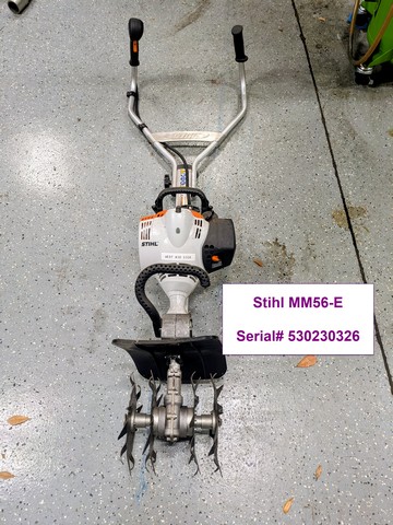 Stihl Tiller NM56-E VC# 38 (Orlando, FL 32811)