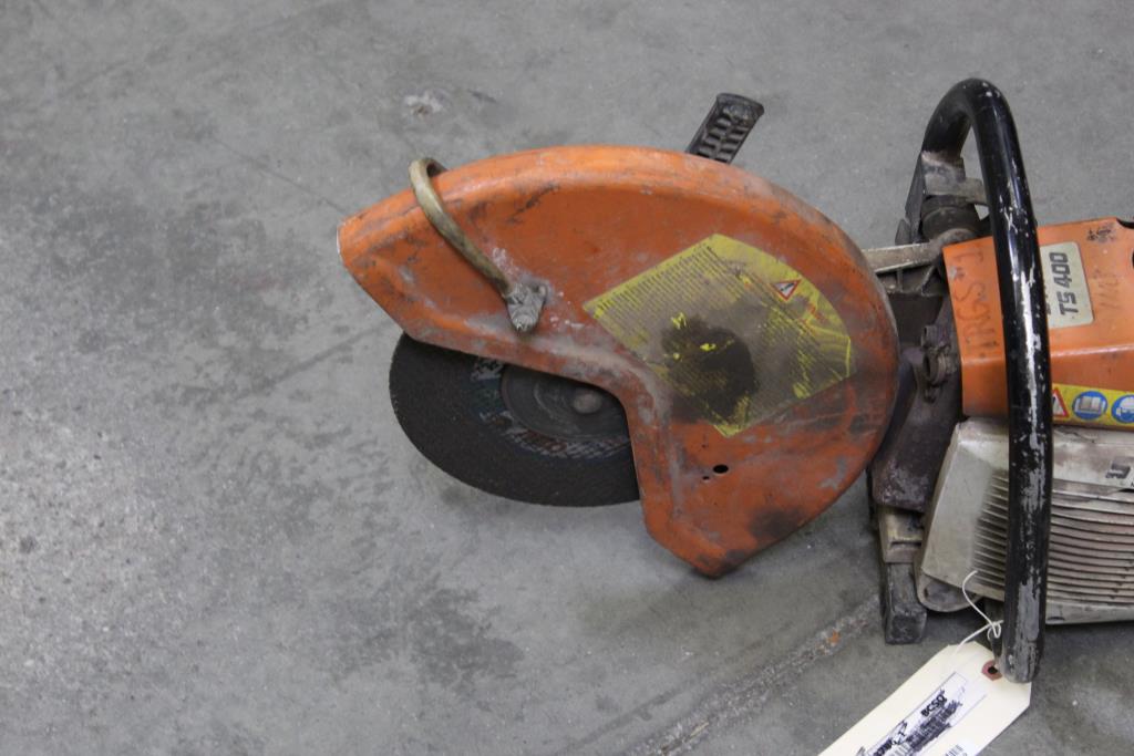 Stihl Ts400 Concrete Cut Off Saw Property Room