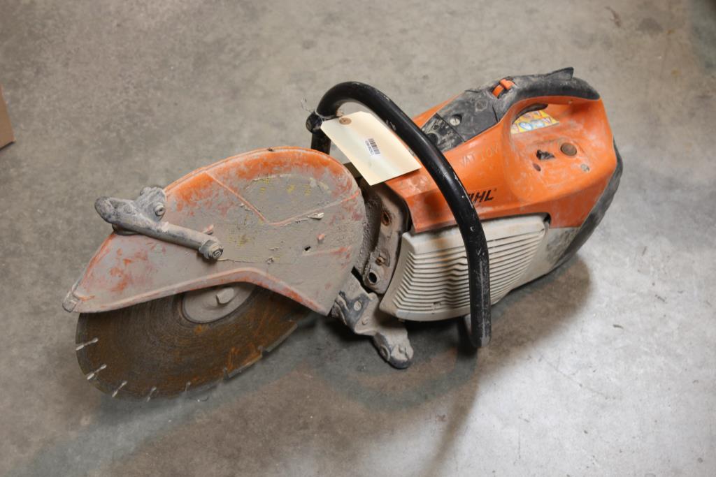 Stihl TS420 Concrete Cut Off Saw Property Room