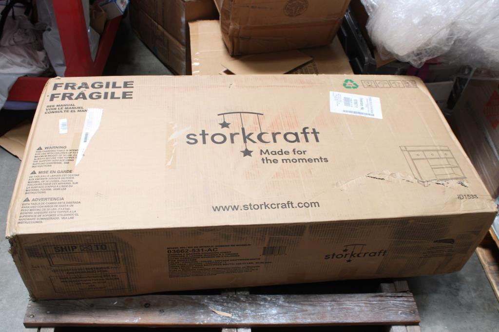 StorkCraft Modern 2-Drawer Changing Chest