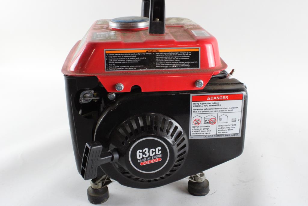 Storm Cat Portable Gas Powered Generator Property Room