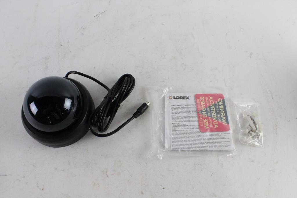 Strategic Vista Corp. B&W Dome Security Camera Property Room