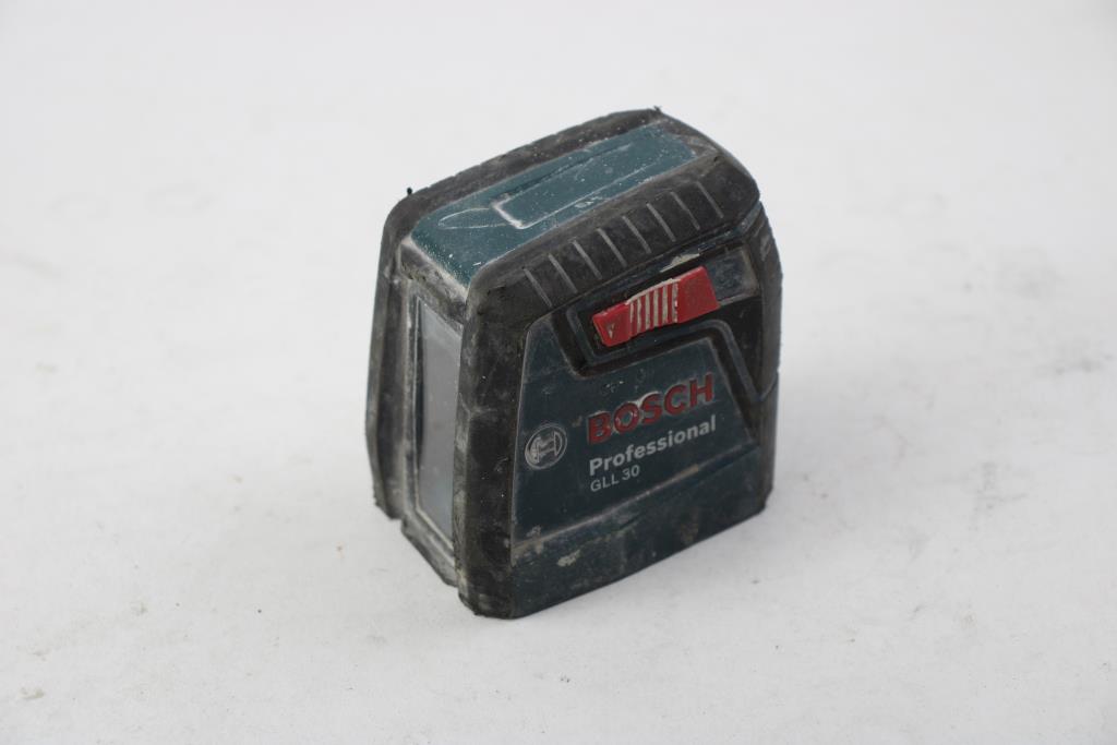 Stud Sensor, Bosch Leveling Cross Line Laser | Property Room