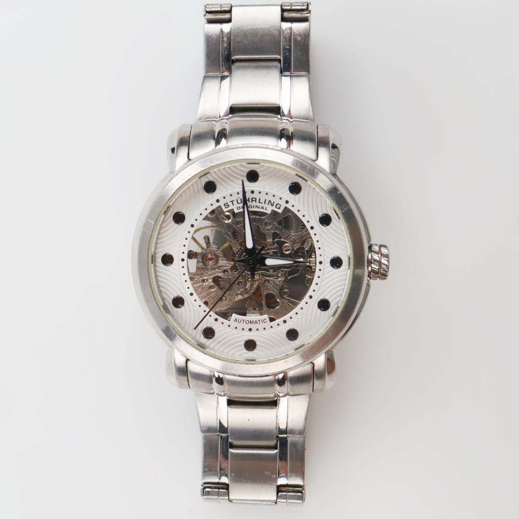 Stuhrling Original Skeleton Automatic Watch