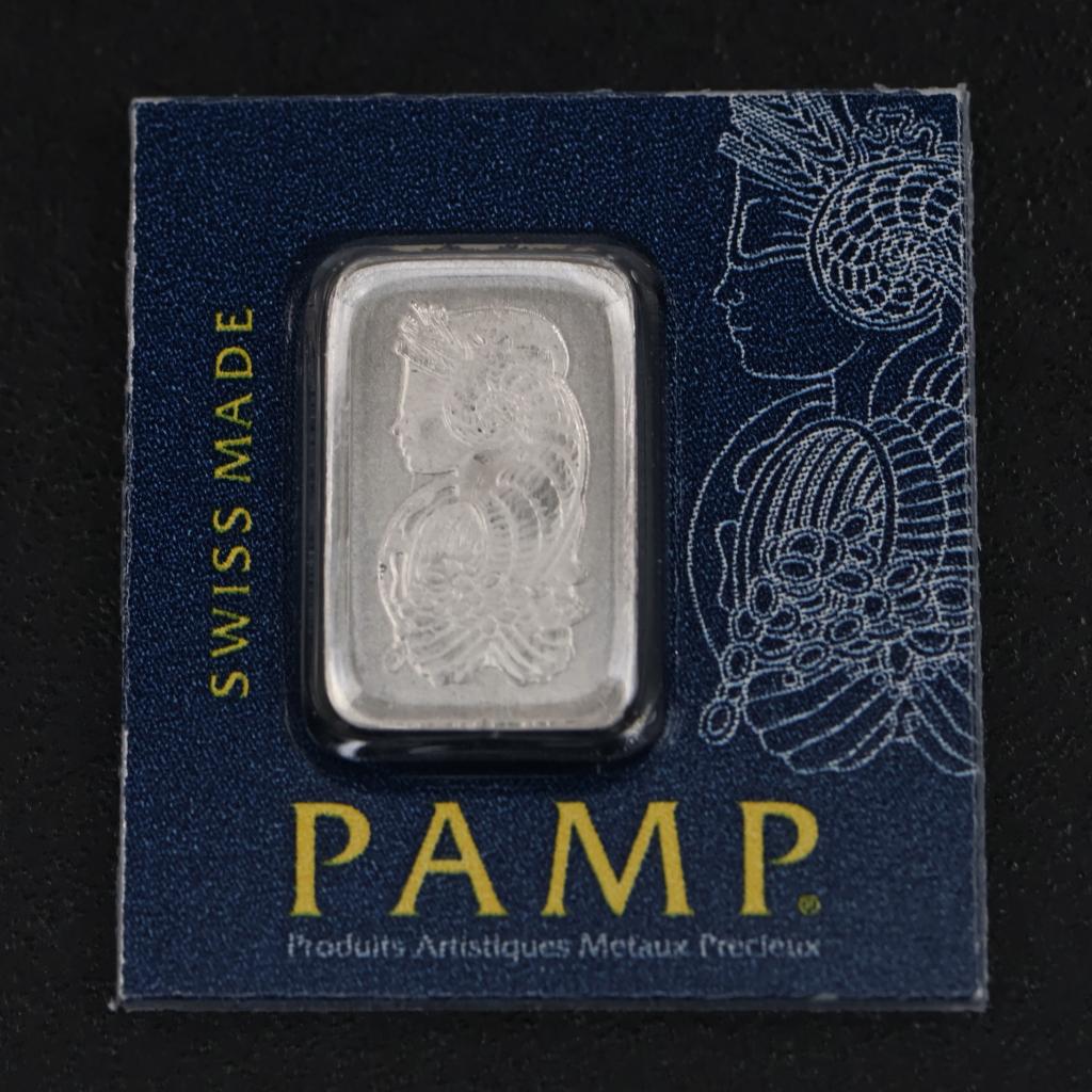 Suisse Fine Platinum 1g Bar