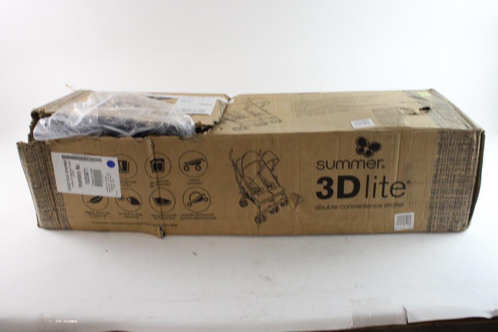 Summer 3D Lite Double Convenience Stroller Property Room