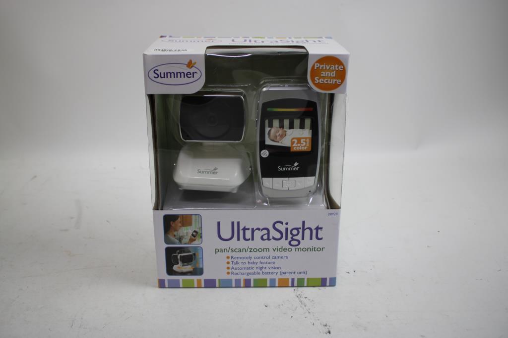 Summer UltraSight Pan/Scan/Zoom Baby Video Monitor