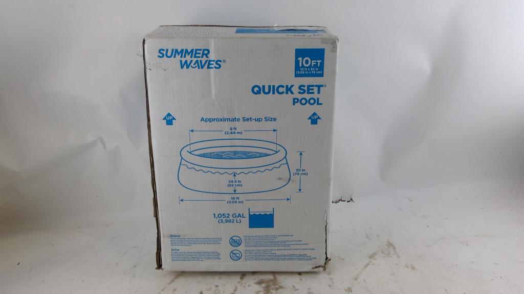 Summer Wave Quick Set Pool
