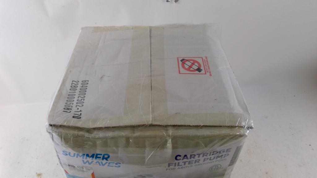 Summer Waves Cartridge Filter Pump