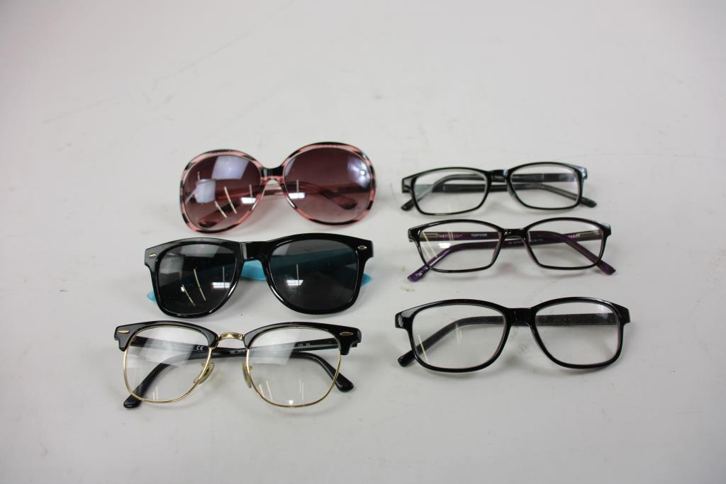 Sunglasses And Eyeglasses Bulk Lot, 6+ Pieces Property Room