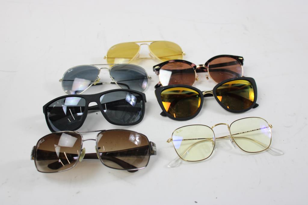Sunglasses And Eyeglasses Bulk Lot, 7 Pieces Property Room