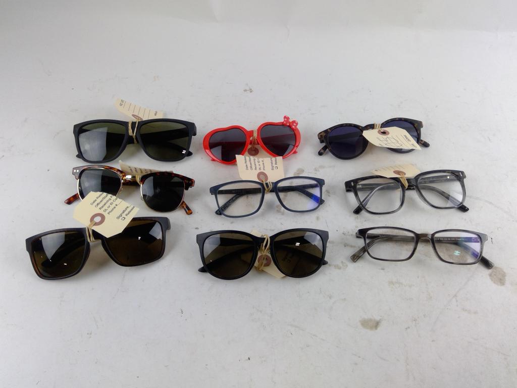Sunglasses And Eyeglasses Lot,  10+ Pieces
