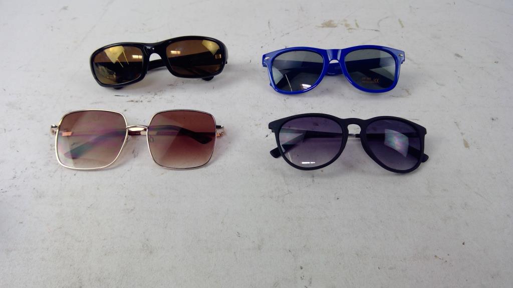 With Logo Sunglasses And Eyeglasses Bulk Lot, 10 Pieces Property